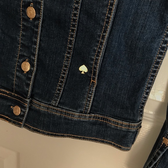 Kate Spade Denim Jacket NEVER WORN!! - Picture 3 of 4